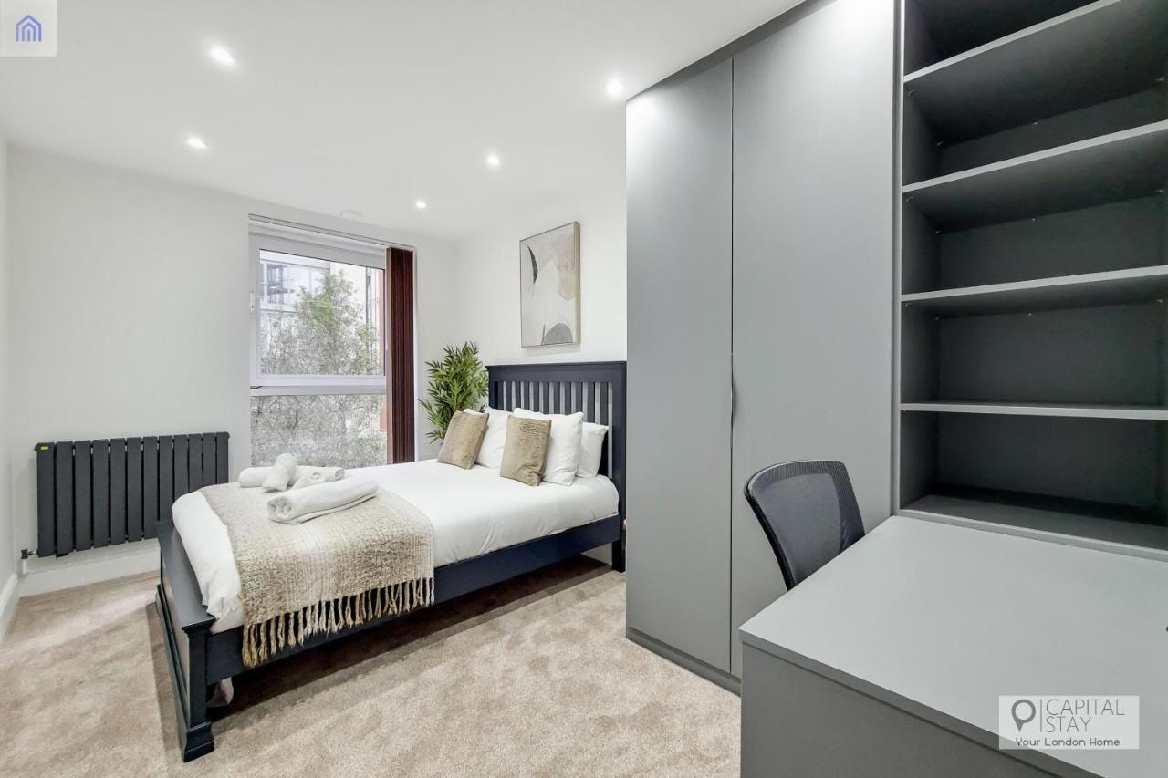 Free Parking - Stylish Three Bedroom Apartment By London Excel Buitenkant foto